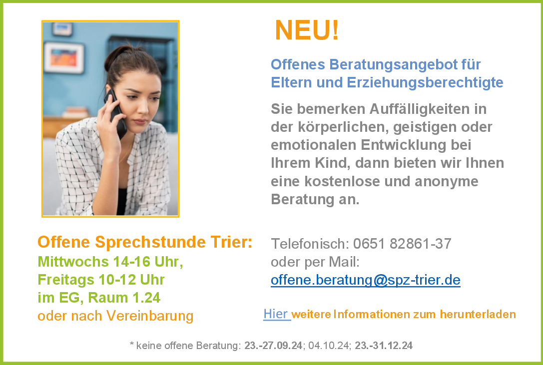 Zentrum Für Sozialpädiatrie Und Frühförderung Trier Ggmbh www.spz-trier.de